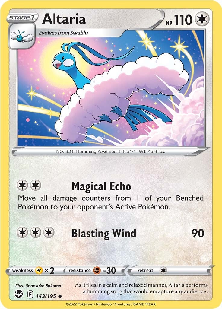 Altaria (143/195) [Sword & Shield: Silver Tempest] | Total Play