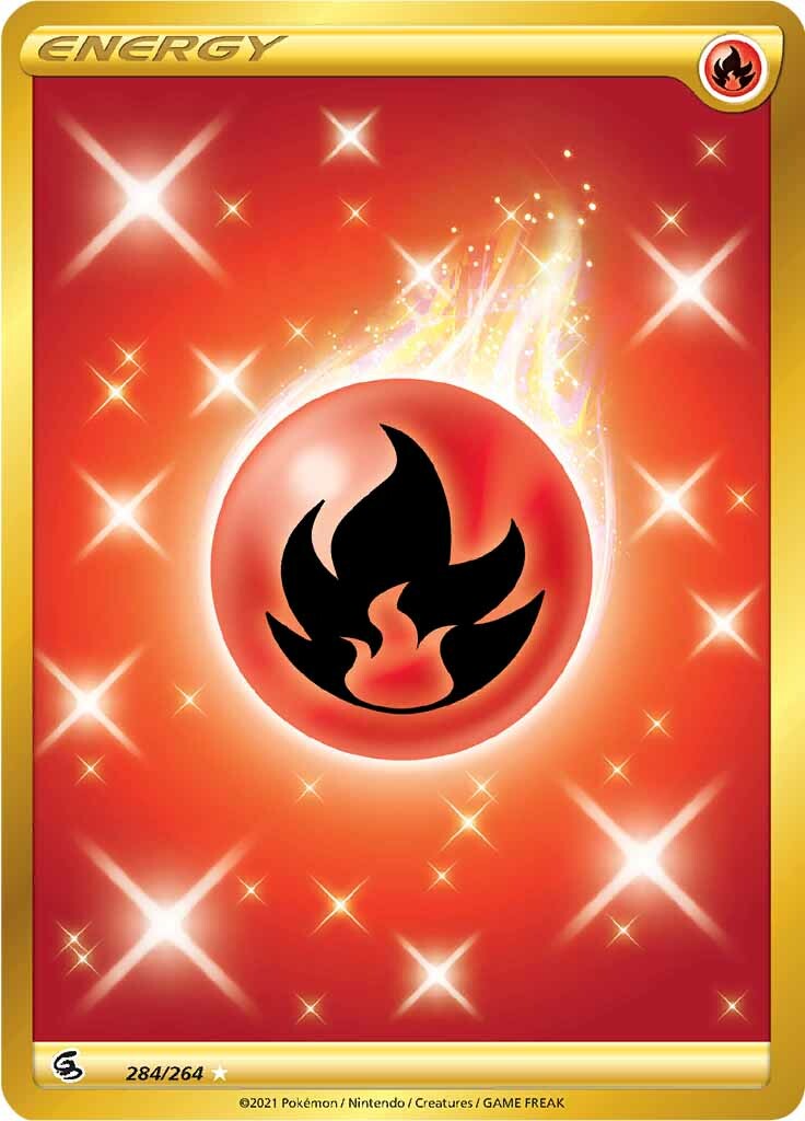 Fire Energy (284/264) [Sword & Shield: Fusion Strike] | Total Play