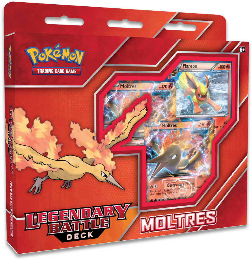 XY: Steam Siege - Legendary Battle Deck (Moltres) | Total Play
