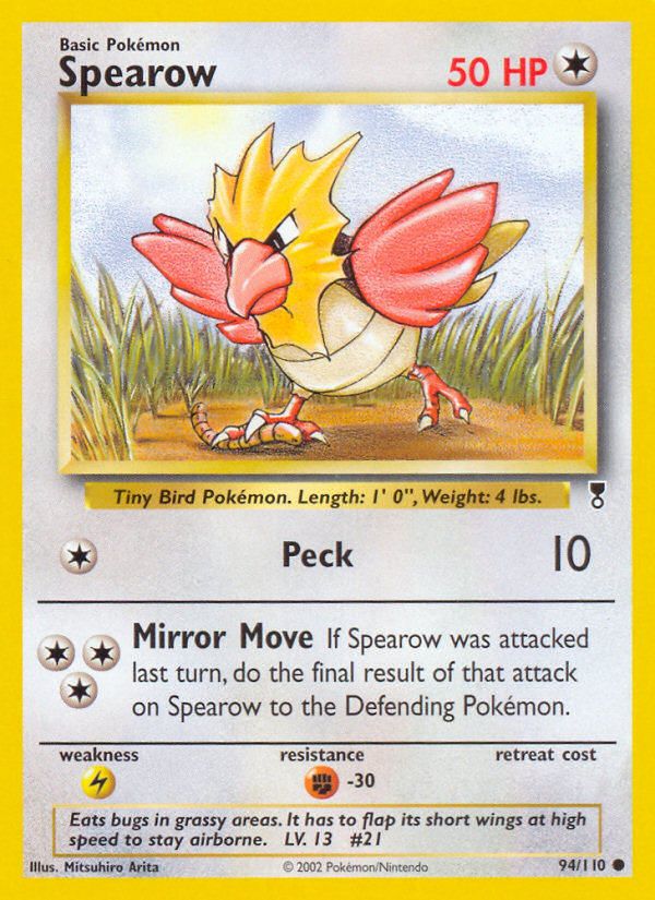 Spearow (94/110) [Legendary Collection] | Total Play