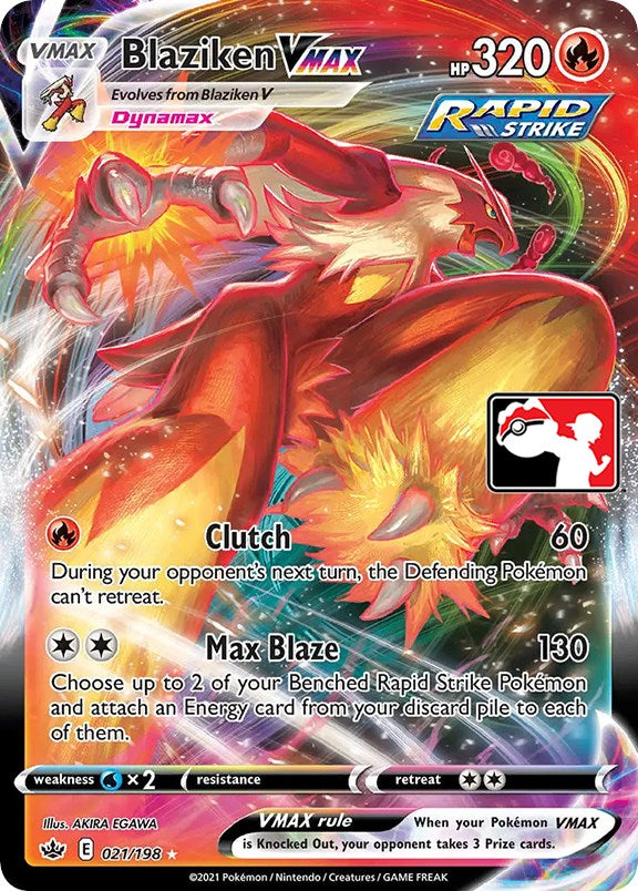 Blaziken VMAX (021/198) [Prize Pack Series One] | Total Play