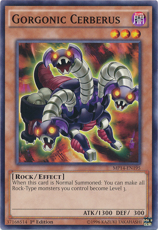 Gorgonic Cerberus [MP14-EN195] Common | Total Play