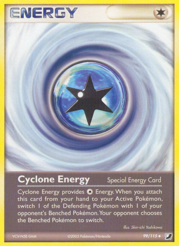 Cyclone Energy (99/115) [EX: Unseen Forces] | Total Play