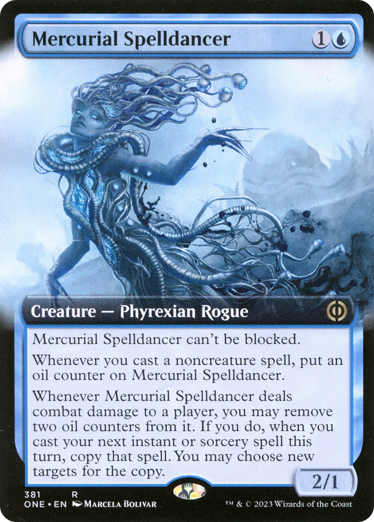 Mercurial Spelldancer (Extended Art) [Phyrexia: All Will Be One] | Total Play