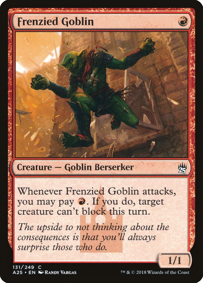Frenzied Goblin [Masters 25] | Total Play
