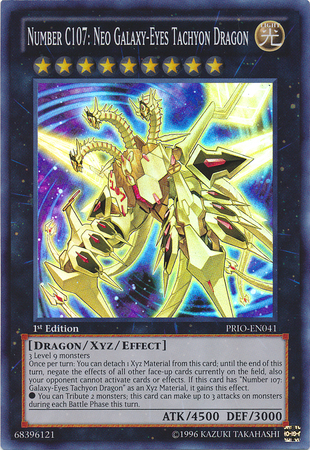 Number C107: Neo Galaxy-Eyes Tachyon Dragon [PRIO-EN041] Ultimate Rare | Total Play