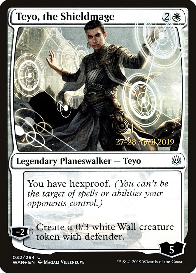 Teyo, the Shieldmage [War of the Spark Prerelease Promos] | Total Play