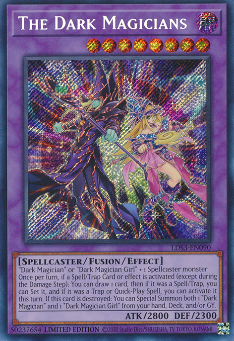 The Dark Magicians [LDS3-EN090] Secret Rare | Total Play