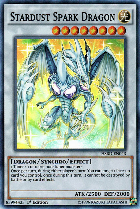 Stardust Spark Dragon [HSRD-EN043] Super Rare | Total Play