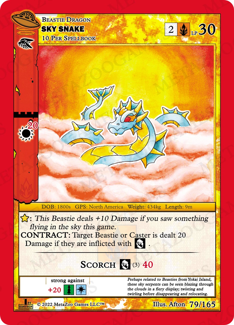 Sky Snake [Cryptid Nation: UFO First Edition] | Total Play