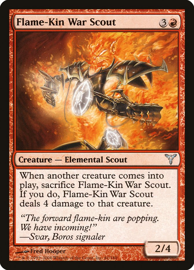 Flame-Kin War Scout [Dissension] | Total Play