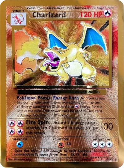 Charizard (4/102) (Celebrations Metal Card) [Celebrations: 25th Anniversary] | Total Play