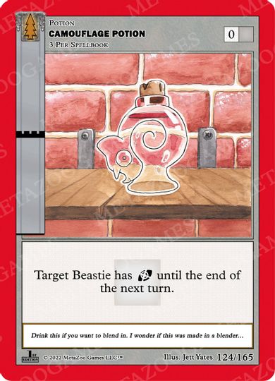 Camouflage Potion [Cryptid Nation: Wilderness] | Total Play