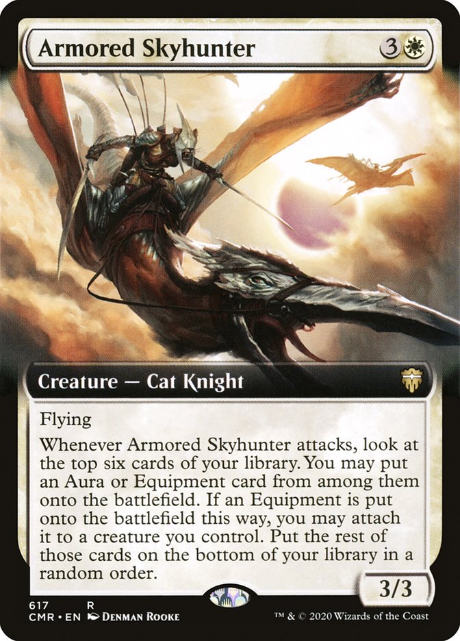 Armored Skyhunter (Extended Art) [Commander Legends] | Total Play