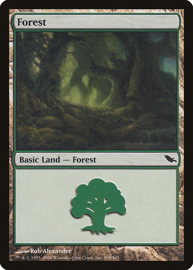 Forest (299) [Shadowmoor] | Total Play