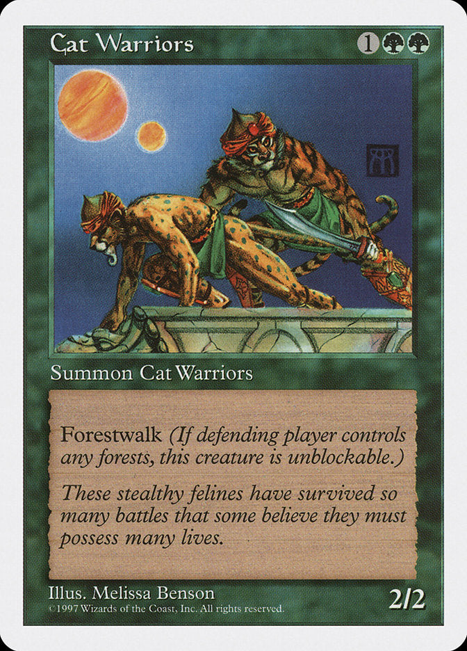 Cat Warriors [Fifth Edition] | Total Play