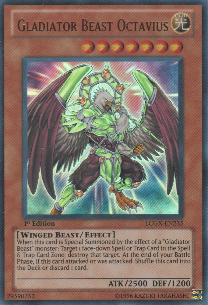 Gladiator Beast Octavius [LCGX-EN235] Ultra Rare | Total Play