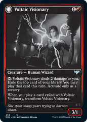 Voltaic Visionary // Volt-Charged Berserker [Innistrad: Double Feature] | Total Play