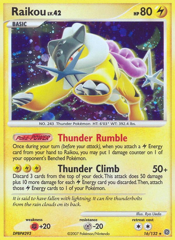 Raikou (16/132) [Diamond & Pearl: Secret Wonders] | Total Play