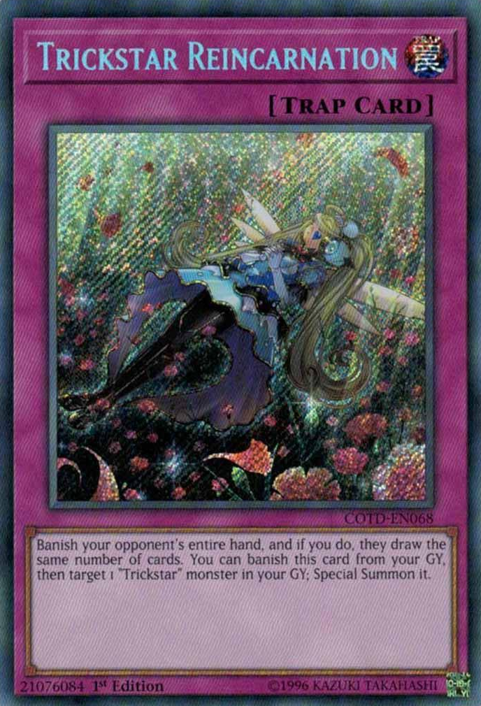 Trickstar Reincarnation [COTD-EN068] Secret Rare | Total Play