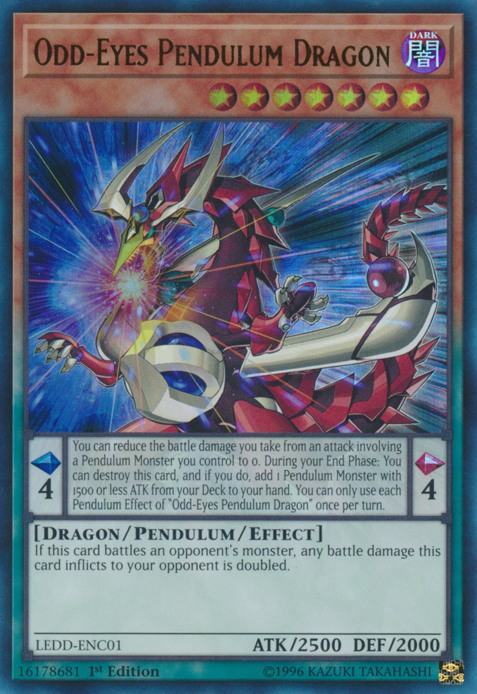 Odd-Eyes Pendulum Dragon [LEDD-ENC01] Ultra Rare | Total Play