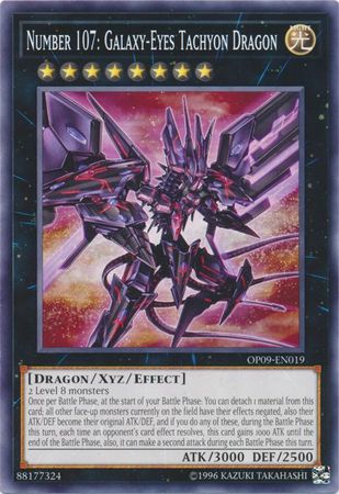 Number 107: Galaxy-Eyes Tachyon Dragon [OP09-EN019] Common | Total Play