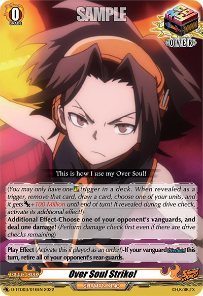 Over Soul Strike! (D-TTD03/016EN) [Shaman King] | Total Play