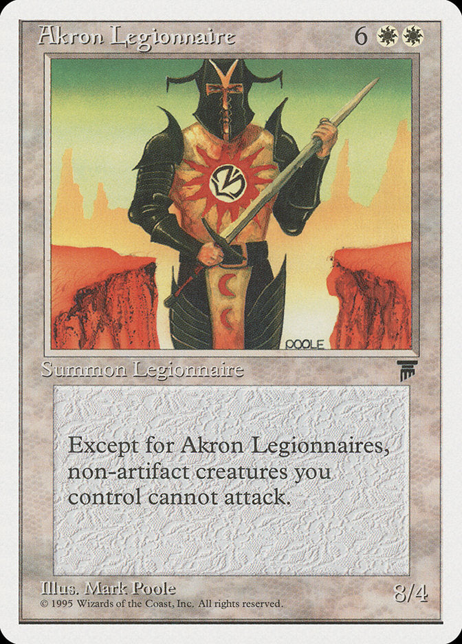 Akron Legionnaire [Chronicles] | Total Play