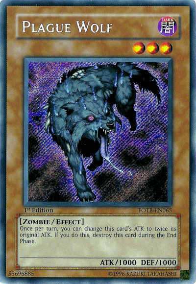 Plague Wolf [FOTB-EN065] Secret Rare | Total Play