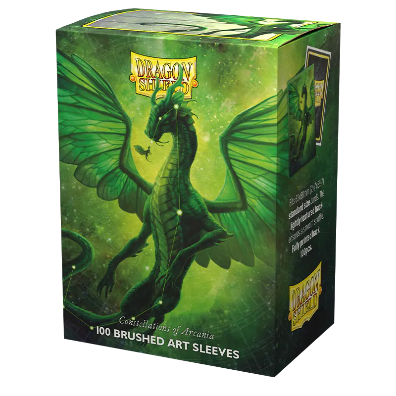 Dragon Shield: Standard 100ct Brushed Art Sleeves - Constellations (Rayalda) | Total Play