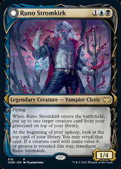 Runo Stromkirk // Krothuss, Lord of the Deep (Showcase Fang Frame) [Innistrad: Crimson Vow] | Total Play