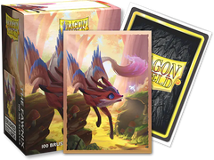 Dragon Shield: Standard 100ct Brushed Art Sleeves - The Fawnix | Total Play