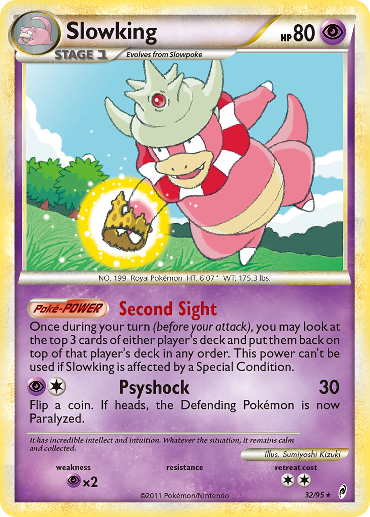 Slowking (32/95) [HeartGold & SoulSilver: Call of Legends] | Total Play