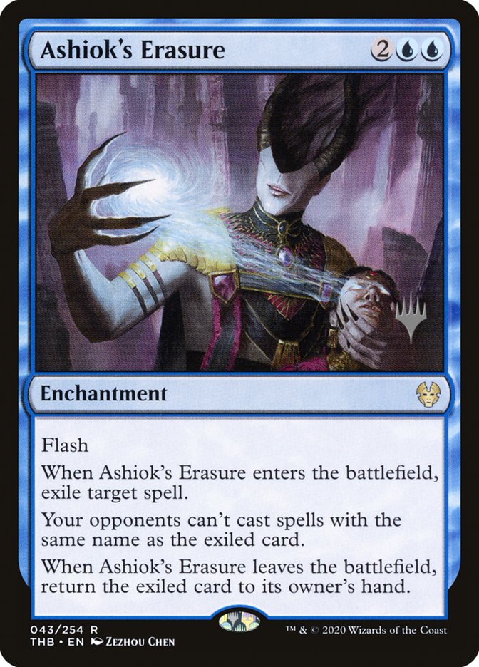 Ashiok's Erasure (Promo Pack) [Theros Beyond Death Promos] | Total Play