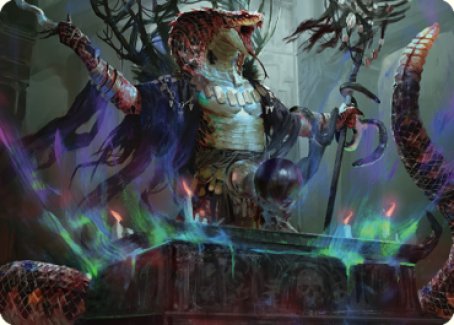 Sivriss, Nightmare Speaker Art Card (32) [Commander Legends: Battle for Baldur's Gate Art Series] | Total Play