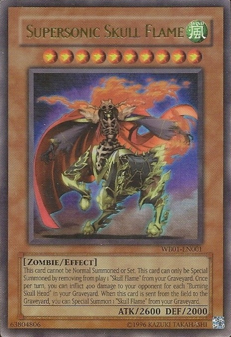 Supersonic Skull Flame [WB01-EN001] Super Rare | Total Play