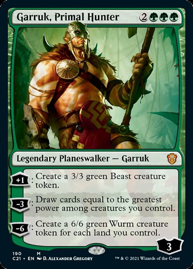 Garruk, Primal Hunter [Commander 2021] | Total Play