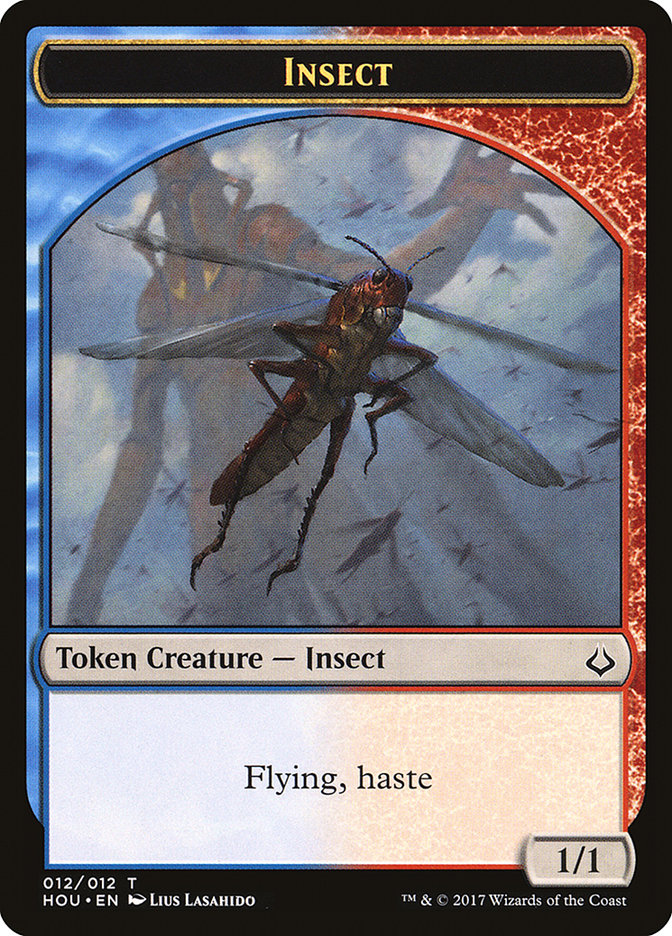 Dreamstealer // Insect Double-Sided Token [Hour of Devastation Tokens] | Total Play