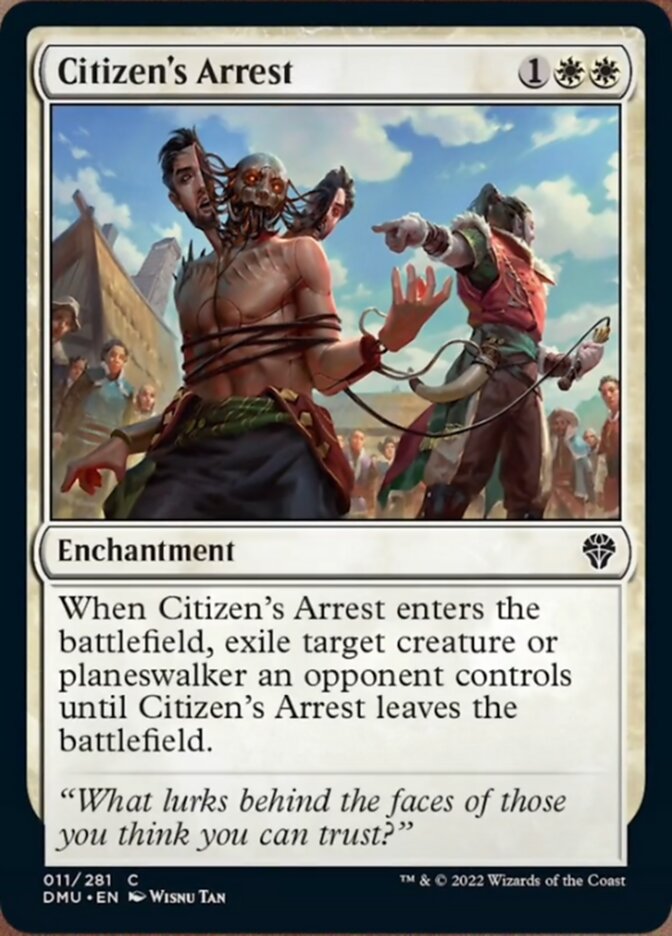 Citizen's Arrest [Dominaria United] | Total Play