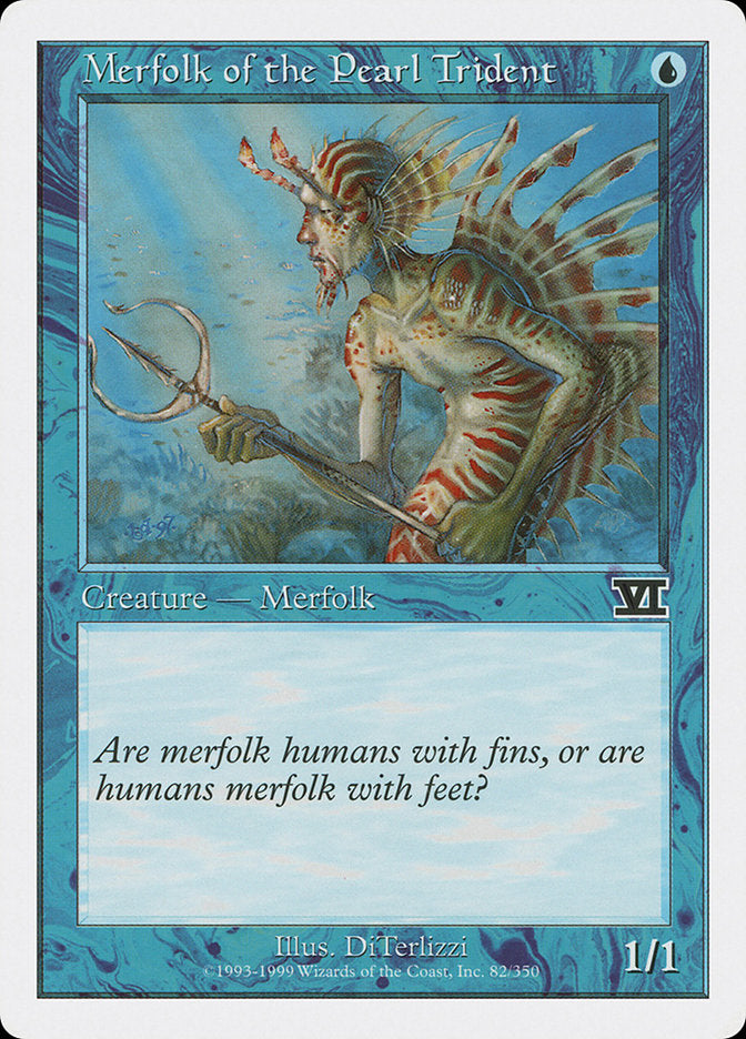 Merfolk of the Pearl Trident [Classic Sixth Edition] | Total Play