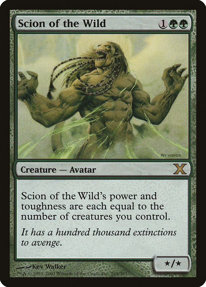 Scion of the Wild [Tenth Edition] | Total Play