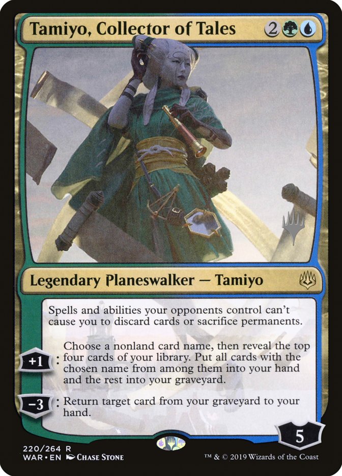 Tamiyo, Collector of Tales (Promo Pack) [War of the Spark Promos] | Total Play