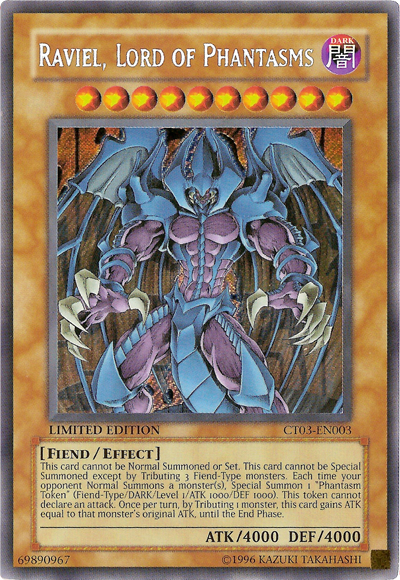 Raviel, Lord of Phantasms [CT03-EN003] Secret Rare | Total Play