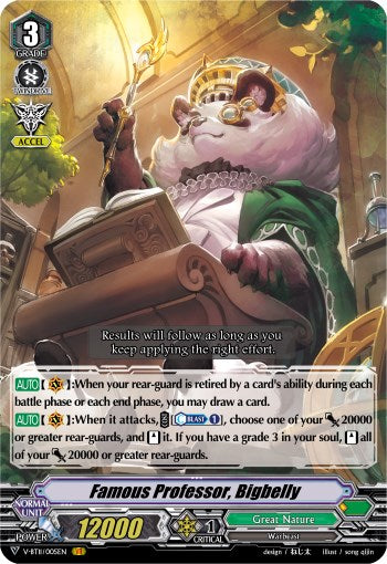 Famous Professor, Bigbelly (V-BT11/005EN) [Storm of the Blue Cavalry] | Total Play