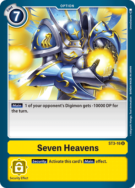 Seven Heavens [ST3-16] [Starter Deck: Heaven's Yellow] | Total Play