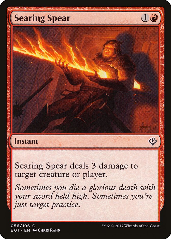 Searing Spear [Archenemy: Nicol Bolas] | Total Play