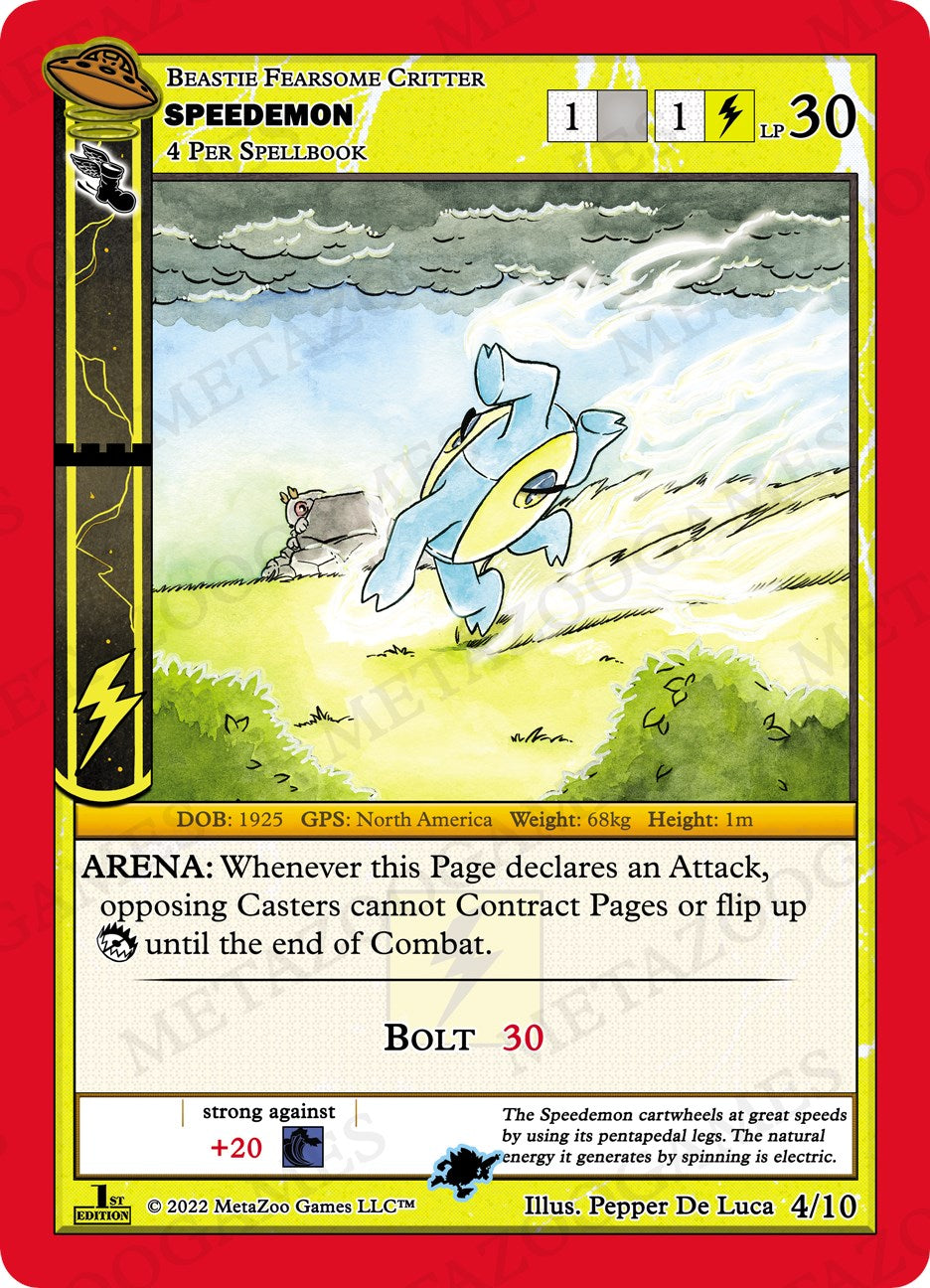 Speedemon [Cryptid Nation: UFO First Edition Release Event Deck] | Total Play