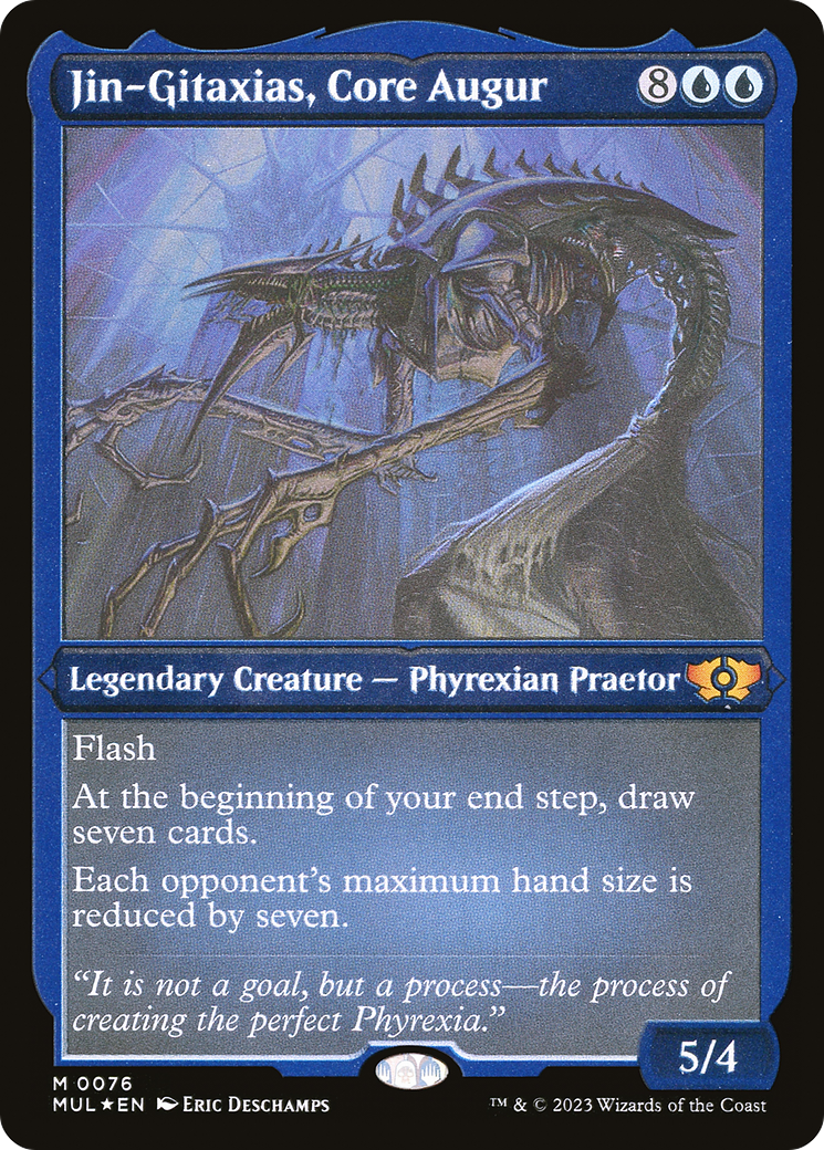 Jin-Gitaxias, Core Augur (Foil Etched) [Multiverse Legends] | Total Play