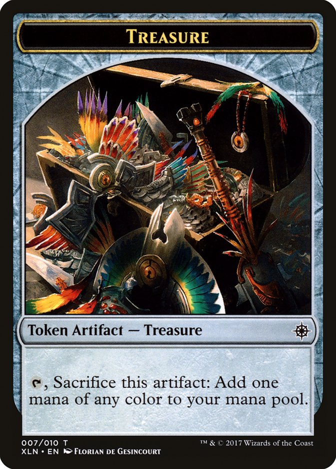 Treasure Token (007/010) [Ixalan Tokens] | Total Play