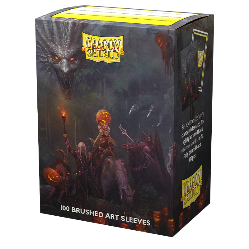 Dragon Shield: Standard 100ct Art Sleeves - Halloween Dragon (2022) | Total Play